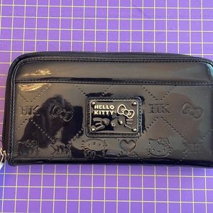 Black Hello Kitty Wallet from Loungefly